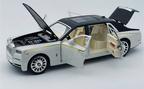 Rolls-Royce Phantom Diecast Model Car 1:24 Scale | Luxury Collectible Metal Toy Car