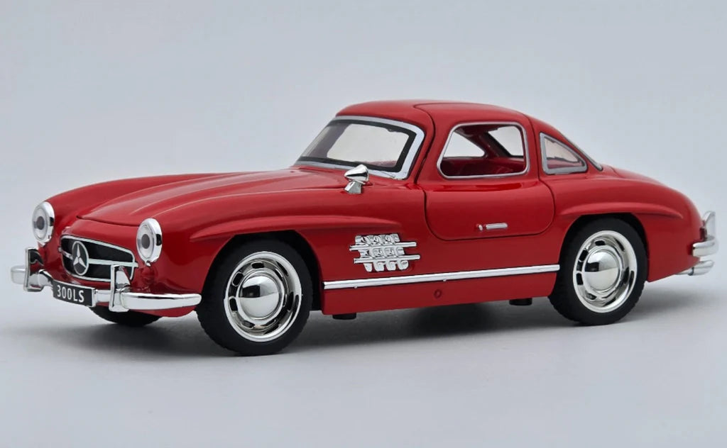 Brightlys Classic Vintage Coupe Diecast Model 1:24 Scale | Retro Luxury Collectible Car