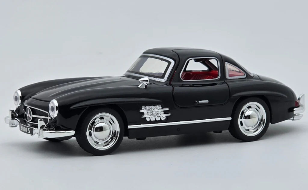 Brightlys Classic Vintage Coupe Diecast Model 1:24 Scale | Retro Luxury Collectible Car