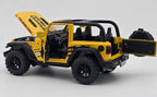 Jeep Wrangler Rubicon Diecast Model Car 1:24 Scale | Off-Road SUV Collectible Toy