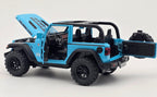 Jeep Wrangler Rubicon Diecast Model Car 1:24 Scale | Off-Road SUV Collectible Toy