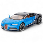 Brightlys Luxury Hypercar Diecast Model 1:24 Scale | Black & Blue Performance Collectible
