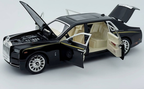 Rolls-Royce Phantom Diecast Model Car 1:24 Scale | Luxury Collectible Metal Toy Car