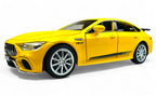 Brightlys Luxury Performance Sedan Diecast Model 1:24 Scale | Yellow Sport Edition Collectible