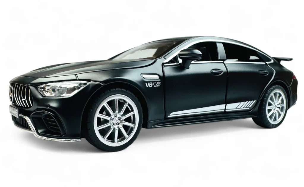 Brightlys Luxury Performance Sedan Diecast Model 1:24 Scale | Yellow Sport Edition Collectible