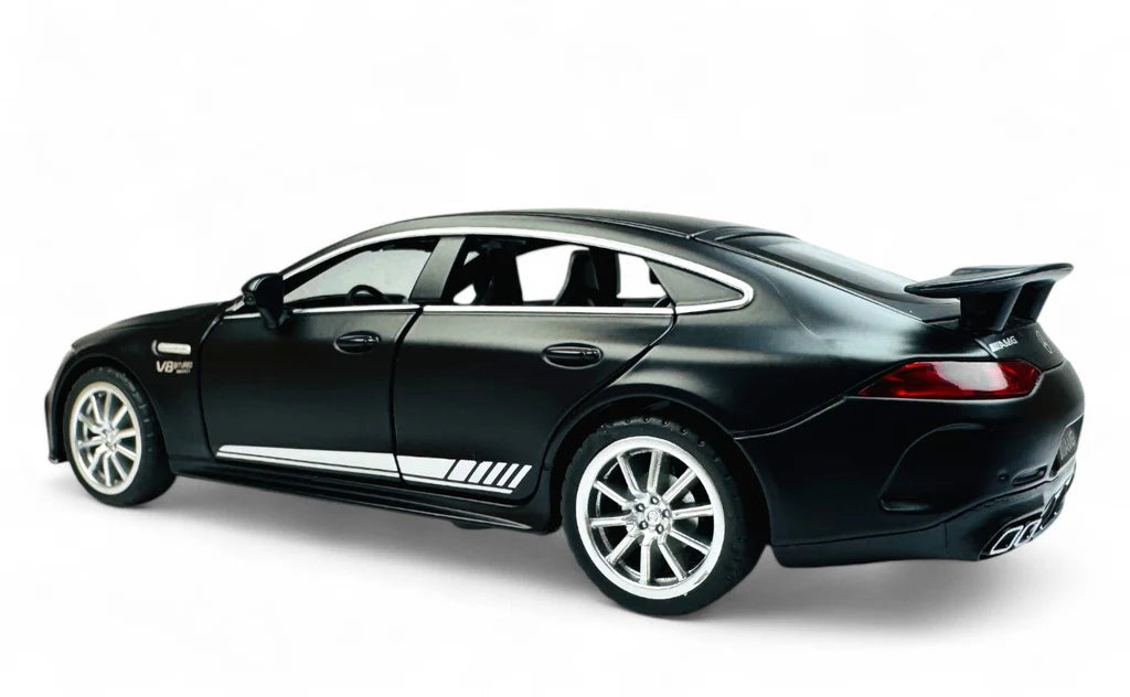 Brightlys Luxury Performance Sedan Diecast Model 1:24 Scale | Yellow Sport Edition Collectible