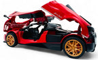 Brightlys Luxury Roadster Diecast Model 1:24 Scale | Red Hypercar-Style Collectible