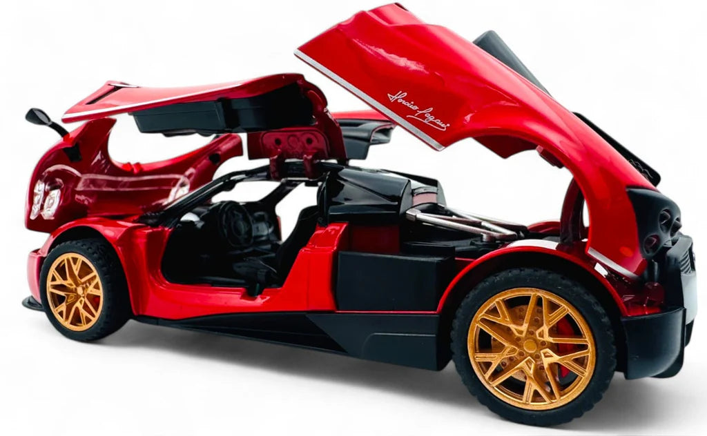 Brightlys Luxury Roadster Diecast Model 1:24 Scale | Red Hypercar-Style Collectible