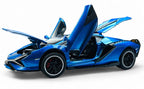 Brightlys Exotic Supercar Diecast Model 1:24 Scale | High-Performance Red Sports Collectible