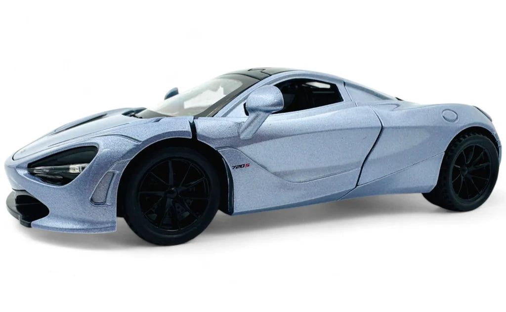 Brightlys Modern Hypercar Diecast Model 1:24 Scale | Matte Black Performance Collectible