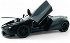 Brightlys Modern Hypercar Diecast Model 1:24 Scale | Matte Black Performance Collectible