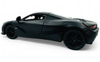 Brightlys Modern Hypercar Diecast Model 1:24 Scale | Matte Black Performance Collectible