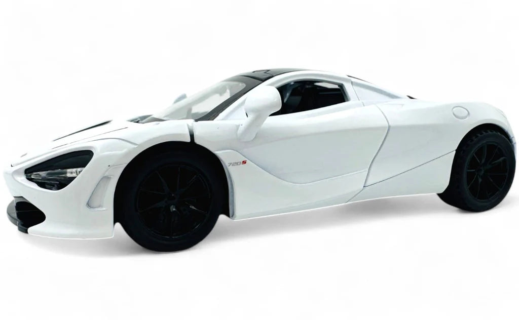 Brightlys Modern Hypercar Diecast Model 1:24 Scale | Matte Black Performance Collectible