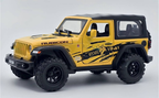 Jeep Wrangler Rubicon Diecast Model Car 1:24 Scale | Off-Road SUV Collectible Toy