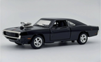 Classic Muscle Car Diecast Model 1:24 Scale | Supercharged Vintage American Car Collectible
