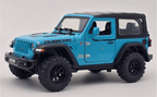 Jeep Wrangler Rubicon Diecast Model Car 1:24 Scale | Off-Road SUV Collectible Toy