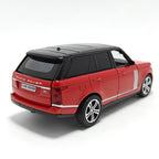Luxury SUV Die-Cast Alloy Metal Car Model with Lights, Sound & Pull-Back Action