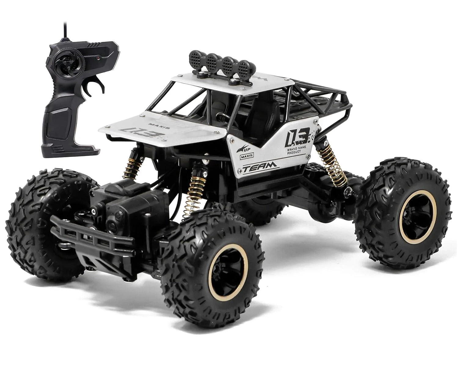Remote Control Rock Crawler Car | 4x4 Off-Road RC Buggy with Wireless Remote