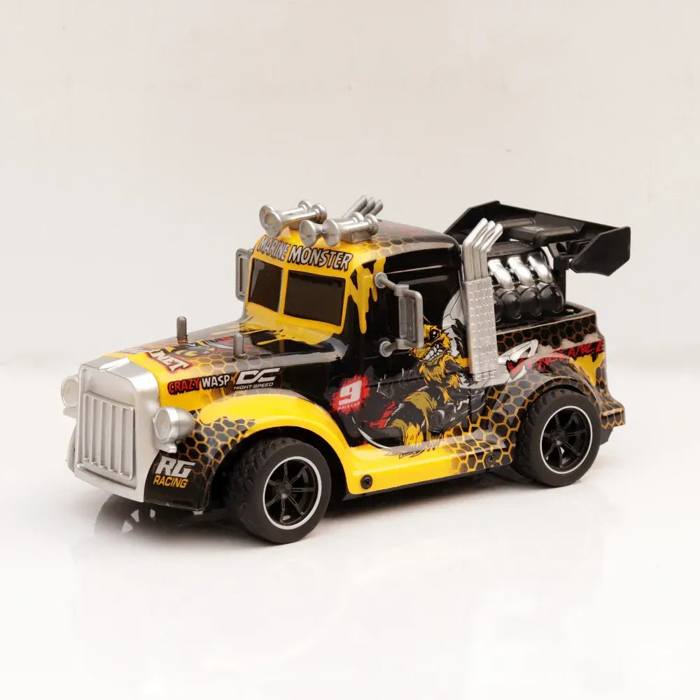 Remote Control Heavy-Duty Truck Toy | RC Construction Truck with Wireless Remote